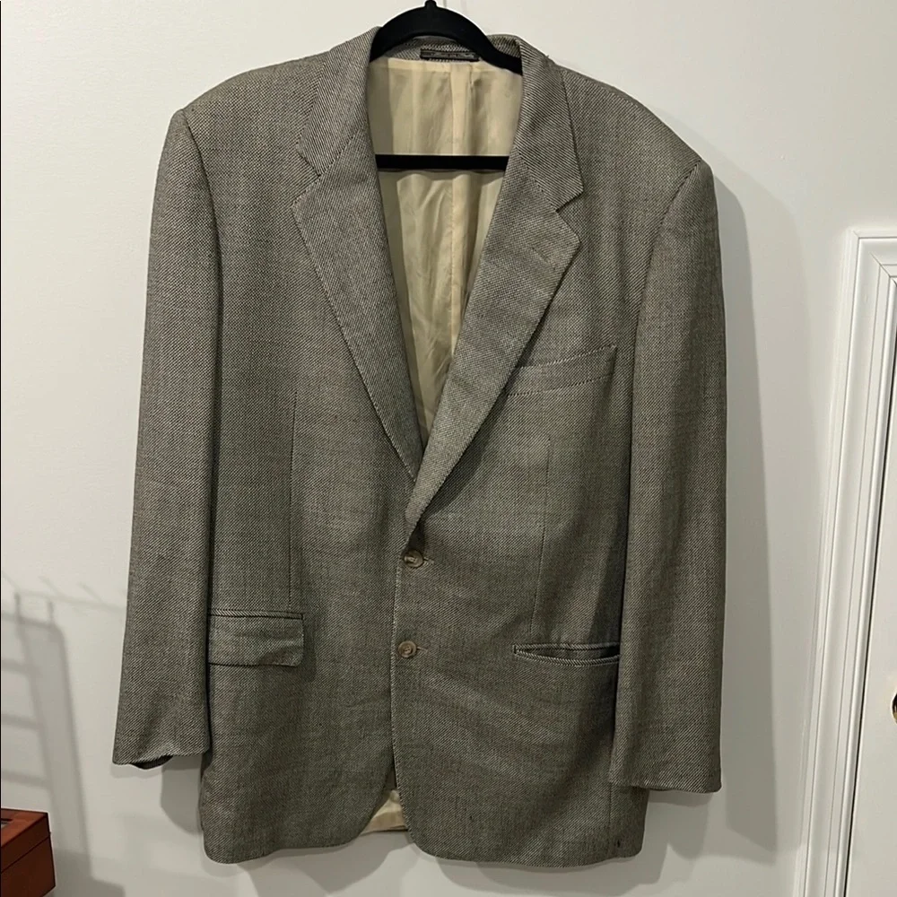 Corneliani Wool and Silk Mens Jacket, Size L